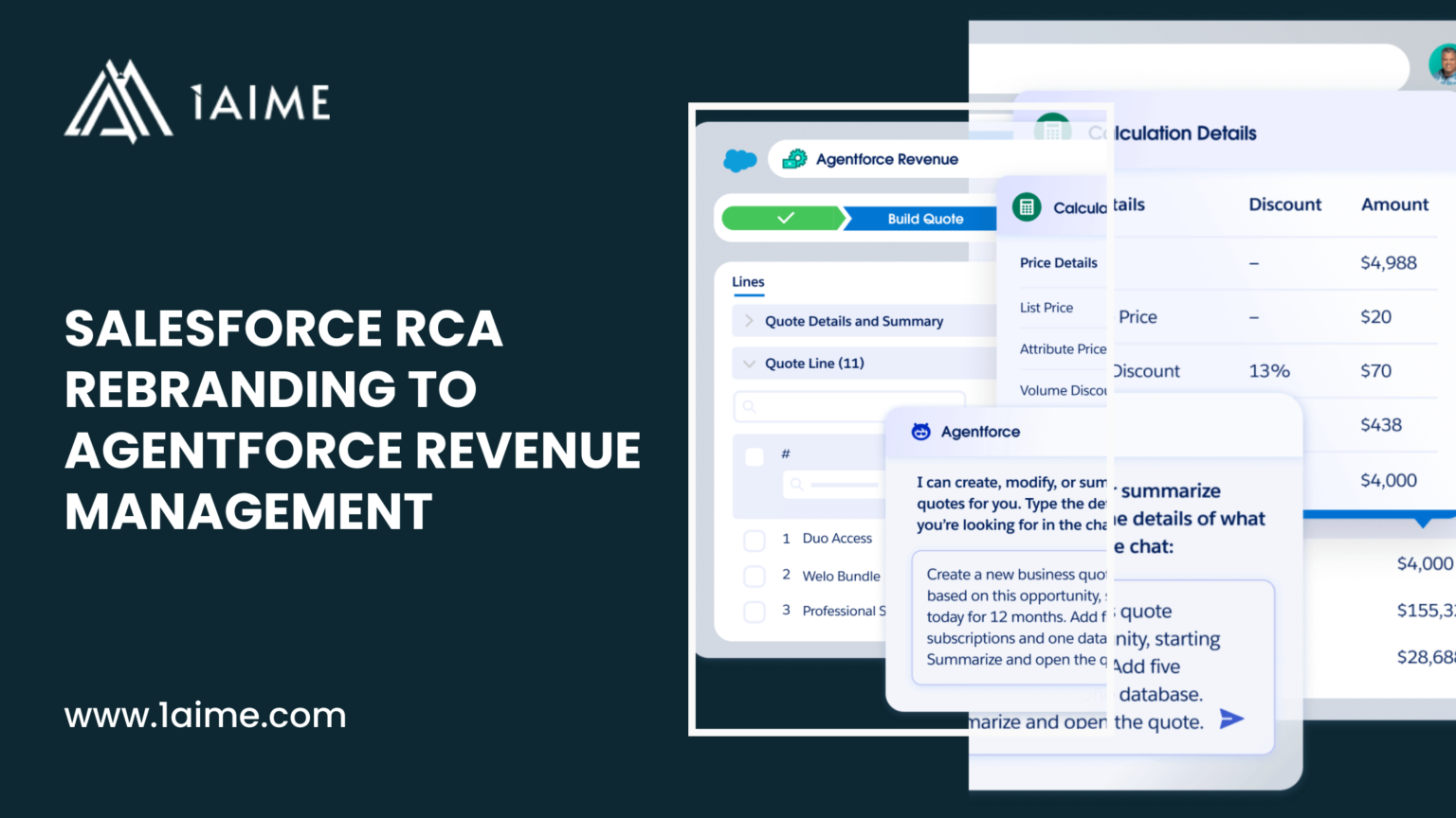 Salesforce RCA Rebranding to Agentforce Revenue Management